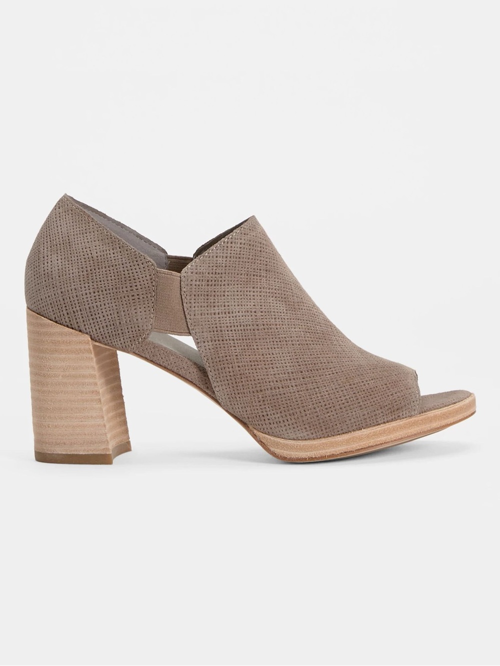 Eileen Fisher Suede Block Heels, Size 8.5